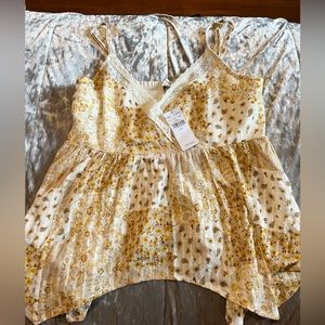 Brand new never work American eagle top
